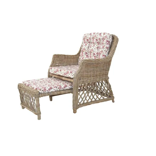 Rattansessel mit Kissen Donald von Möbel Direkt Online