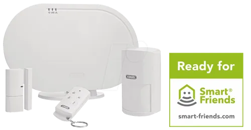 Produktbild ABUS Smartvest Funk-Alarm Basis Set – Sicheres Starterpaket für Ihr Smart Home