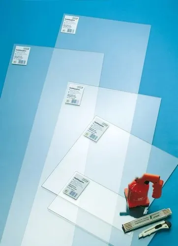 Gutta Hobbyglas glatt 50 x 50 x 0,2 cm klar Kunststoffplatte