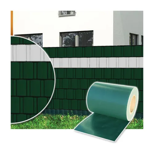 Sichtschutz Rolle Zaunfolie - Langlebige PVC Zaunblende - Sicht-, Wind- & Lärmschutzwände mit 35m Länge, UV-beständig und wetterfest für optimalen Schutz und Privatsphäre im Garten.