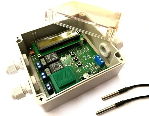 3-Wege und 4-Wege Ventilsteuerung Mischventil Steuerung für Mischer 230V Antriebsmotor Stellmotor witterungsgeführt
