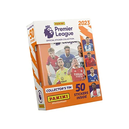 Premier League 2022/23 Sticker Collection Pocket Tin