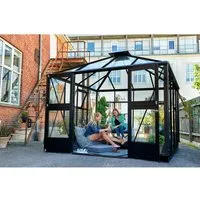 Juliana Gewächshaus Oase 8 Anthrazit von Juliana