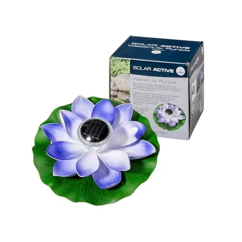 FIAP SOLAR ACTIVE WaterLily WHITE- schwimmende Seerose von FIAP