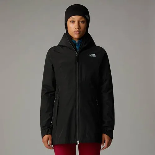 THE NORTH FACE NF0A3BVIJK3 W HIKESTELLER PARKA SHELL JACKET - Damen Funktionsjacke Schwarz Größe S - Wasserdichte Funktionsjacke mit versiegelten Nähten und vorgestreckter Taillenverstellung für optimalen Tragekomfort und Schutz bei Outdoor-Aktivitäten.