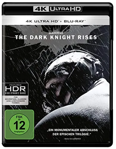 The Dark Knight Rises (4K Ultra-HD + 2D-Blu-ray) (2-Disc Version) [Blu-ray]