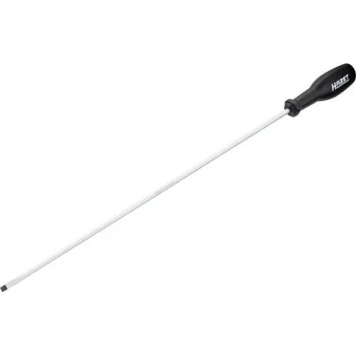 Hazet Trinamic Werkstatt Schlitz-Schraubendreher 5.5mm - Schraubenzieher mit 5.5mm Klingenbreite und 410mm Klingenlänge, ideal für präzise Arbeiten in der Werkstatt.