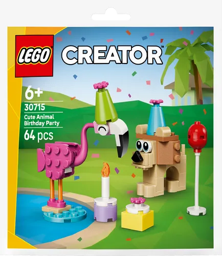 LEGO Niedliche Tiere Feiern Geburtstag