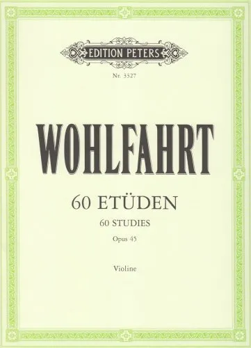 Etüden für Violine solo op. 45 (Grüne Reihe Edition Peters) 60