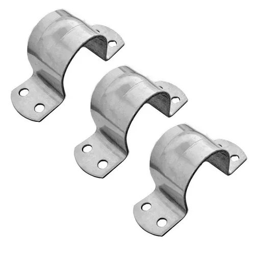 3x Mastschelle Mast 48 50 mm Schelle für Rohr Stahl verzinkt Sat Masten Antenne