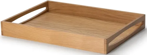Produktbild Continenta Tablett Eiche 49x35x6,3cm
