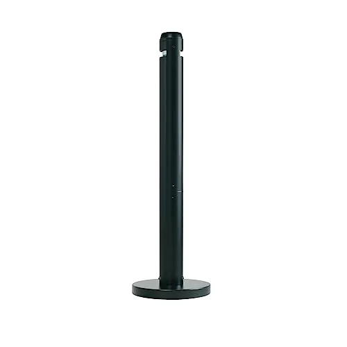 Rubbermaid | Aschersäule aus Aluminium | Volumen 4 l | schwarz | Höhe 1041 mm