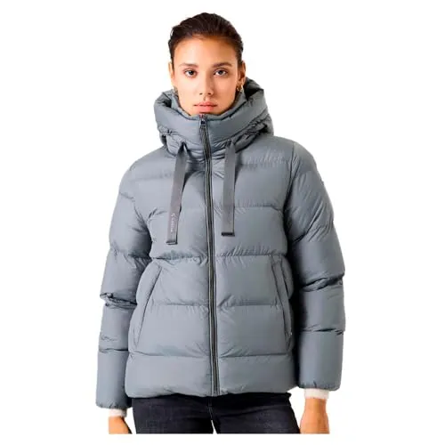 GARCIA Damen Outdoor Jacke 9063 Dark Sage M - Regenjacke für Damen, leicht und atmungsaktiv mit 100% Polyester, ideal für Outdoor-Aktivitäten und wechselhaftes Wetter.
