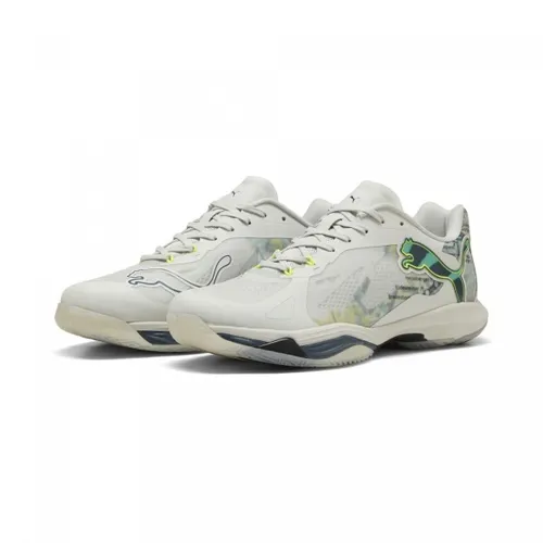 Puma Handballschuhe Vantage Nitro Berlin Limited Edition, beige, 46, Herren - Die Puma Vantage Nitro Berlin Limited Edition bietet dir maximale Performance für dein Hallenspiel. Mit innovativer Dämpfungstechnologie und explosiver Energieübertragung bist du bereit für jeden Sprung.