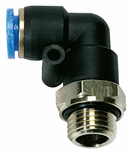 Riegler L-Steckverschraubung Blaue Serie G1/4