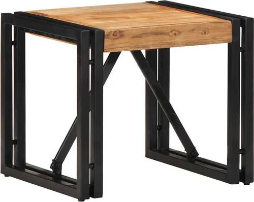 Maison Exclusive Couchtisch 40x40x35 cm aus Akazienholz