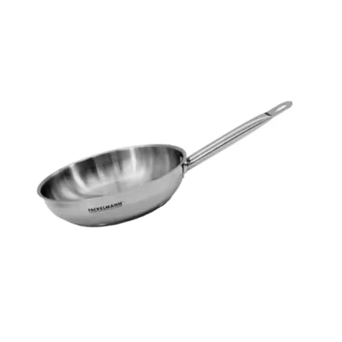 Fackelmann 686931 Bratpfanne 24 cm aus Edelstahl