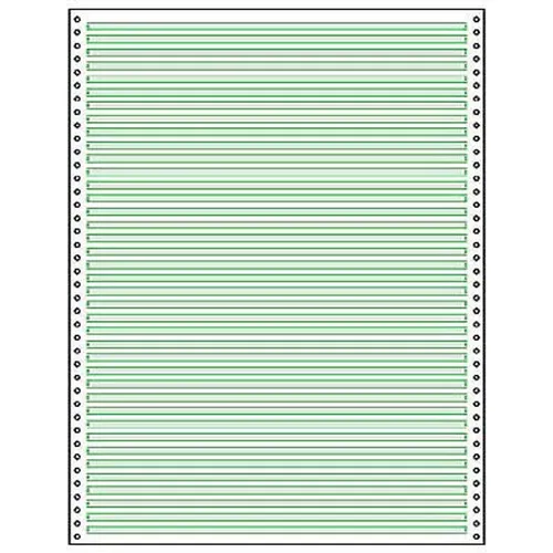 Sigel 12247 - Hochwertiges DIN-Computerpapier mit grünen Lesestreifen, störungsfreie Verarbeitung für EDV-Drucker, 2000 Blatt A4 hoch
