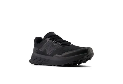 NEW BALANCE Fresh Foam Garoe Laufschuh, Gr. 44, schwarz - Trailrunning-Schuhe mit leicht profiliertem Gummi-Profil für besseren Halt und individuelle Anpassung durch Schnürung. Ideal für Ausdauertraining und sportliche Aktivitäten.