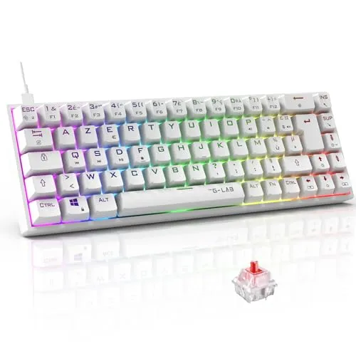 The G-Lab Keyz Titanium Gaming-Tastatur