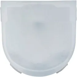 Burg-W Seitendeckel für U-förmige Zeitungsboxen SD2 SB in weiß von BURG-WÄCHTER