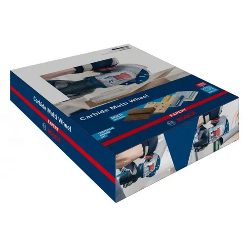 Bosch SMW Theken-Pack Expert 2608901191 - Trennscheibe 125 mm, 10er Pack - Schleif- & Trennscheiben mit herausragender Lebensdauer durch Bosch Carbide Technology, perfekt für das Schneiden von Holz, Kunststoff und mehr.