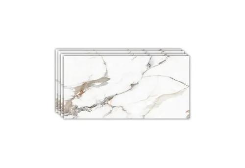 IZODEKOR 3D Wandpaneel IZODEKOR Wandverkleidung Marmoroptik 120x60cm Alternative zu Badfliese