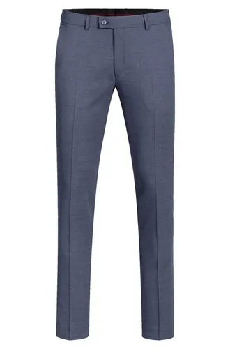 GREIFF Anzughose Greiff Modern WITH 37.5® Herren Hose Slim-Fit Mittelblau PINPOINT