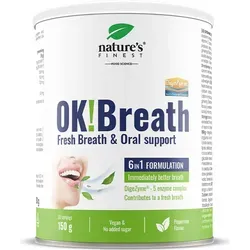 OK! Breath - für Mundgeruch, Natürlicher Atemerfrischer - Nature's Finest - 150 g