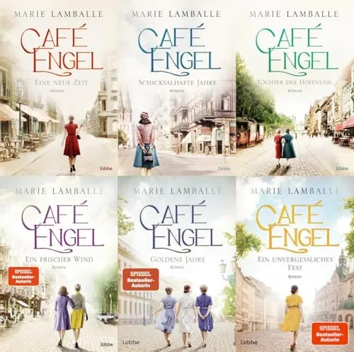 Café Engel Band 1-5 mit exklusivem Postkartenset