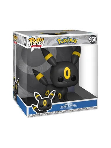 Funko POP! Jumbo Umbreon - 25 cm - Spielfiguren: Super Sized Umbreon Vinylfigur, ideal für Sammler und Fans, originalverpackt in einer Fensterbox, 25 cm groß.