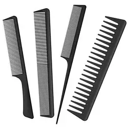 4-teiliges Haarkamm Set für Männer und Frauen