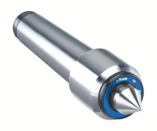 RÖHM Mitlaufende Körnerspitze K14 MK6 60G - Zubehör für Elektrowerkzeug, kompakte Bauweise für besseren Zugang in engen Arbeitsräumen und höchste Präzision mit maximaler Rundlaufabweichung von 0,005 mm.