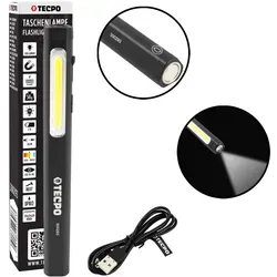 TECPO Taschenlampe mit 300 Lumen