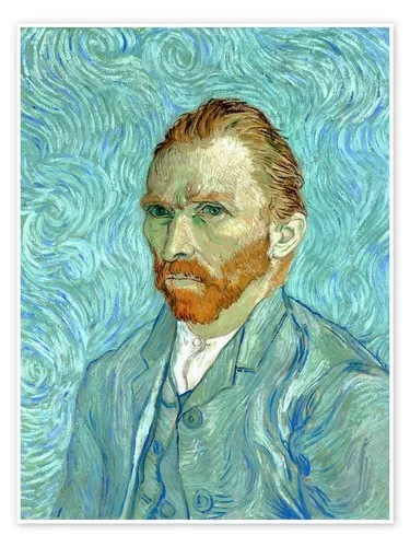 Poster & Bildende Kunst Grün von Posterlounge