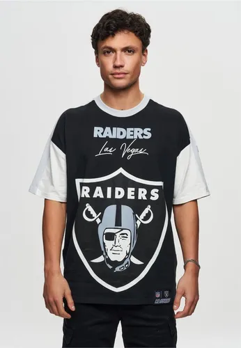 Recovered T-Shirt NFL Raiders Las Vegas Oversized schwarz XXL - Stylisches Oversized T-Shirt für Las Vegas Raiders-Fans, aus 100% Baumwolle, pflegeleicht und ideal für den Alltag. Perfekt für Casual-Looks!