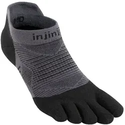 Injinji Unisex Run Original Weight No Show schwarz