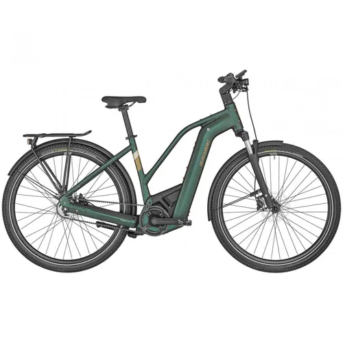 Bergamont E-Horizon Elite 6 Belt Damen Pedelec E-Bike Trekking Fahrrad matt grün 2024 48cm