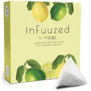 720DGREE Tee InFuzzed Zitrone-Limette, 20 Pyramidenbeutel, 60g