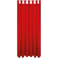 Bestlivings Dekoschal Ellen Schlaufen 140 cm x 145 cm Rot