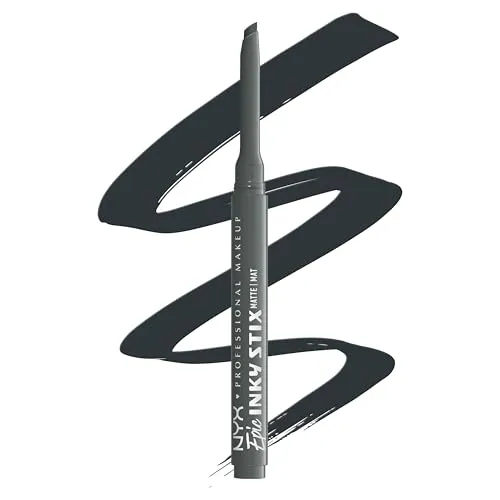 NYX Professional Makeup Wasserfester Cream Gel Eyeliner, Bis zu 24H Halt, Epic Inky Stix, Farbe: Off-Grid Grey