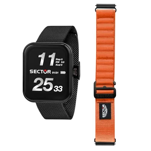 Sector No Limits Herren-Smartwatch, Smartwatch, Digital, S-03 PRO Light-Kollektion – R3253171501