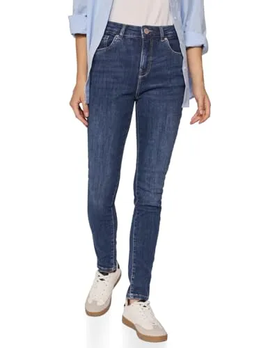 Street One Studio Skinny Fit Jeans Dark Blue Washed 28