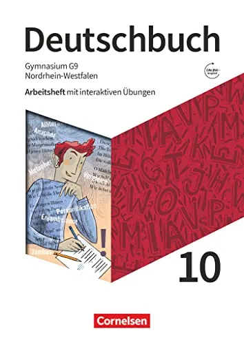 Deutschbuch Gymnasium - Nordrhein-Westfalen - Ausgabe 2019 - 10. Schuljahr: Arbeitsheft mit interaktiven Übungen online - Mit Lösungen und Erklärfilmen