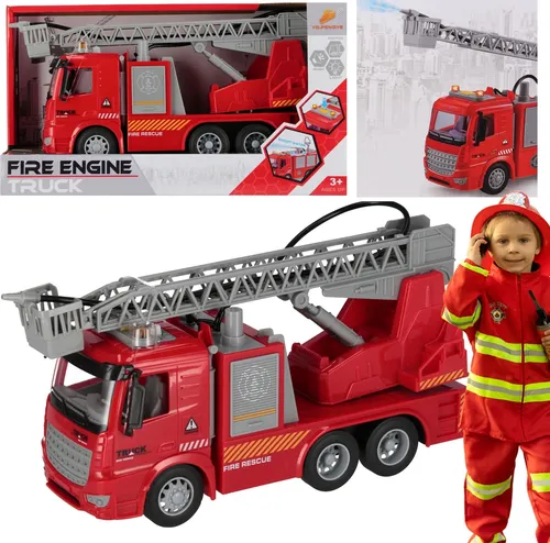 MEGA CREATIVE Feuerwehr Feuerwehrauto für Kinder 3+