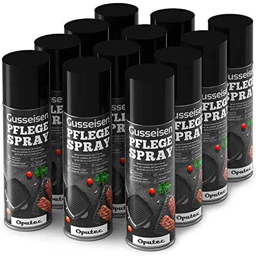 Oputec 12 x 500ml Gusseisen-Pflegespray von Oputec