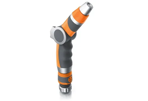 Brandson Sprühregner Gartenbrause, Garten Handbrause für Gartenschlauch, Spritzpistole, (1-St., inkl. Schlauchverbinder mit Wasserstoppventil, Bedienungsanleitung), Drehregler, Halteclip, Schnellkupplung, bis 8 bar, Gardena kompatibel