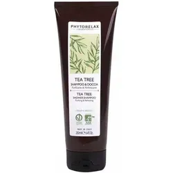 Phytorelax Laboratories Shower Shampoo Purifying & Refreshing – Tea Tree 250 ml 2-in-1 Haar & Körper Nicht-professionell Unisex