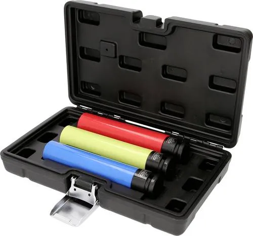 Ks Tools Kraft-Stecknuss-Satz 515.0865 - Schraubenschlüssel-Set mit 10 hochwertigen Stecknüssen, ideal für präzises Arbeiten und Langlebigkeit in Werkstätten und Heimwerkprojekten.