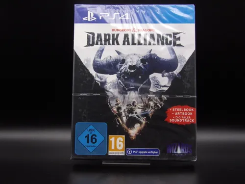 Dungeons & Dragons Dark Alliance Steelbook Edition (PS4) - Koop-Action-RPG für bis zu 4 Spieler, erlebe epische Abenteuer und kämpfe gegen ikonische Monster aus dem Dungeons & Dragons-Universum.